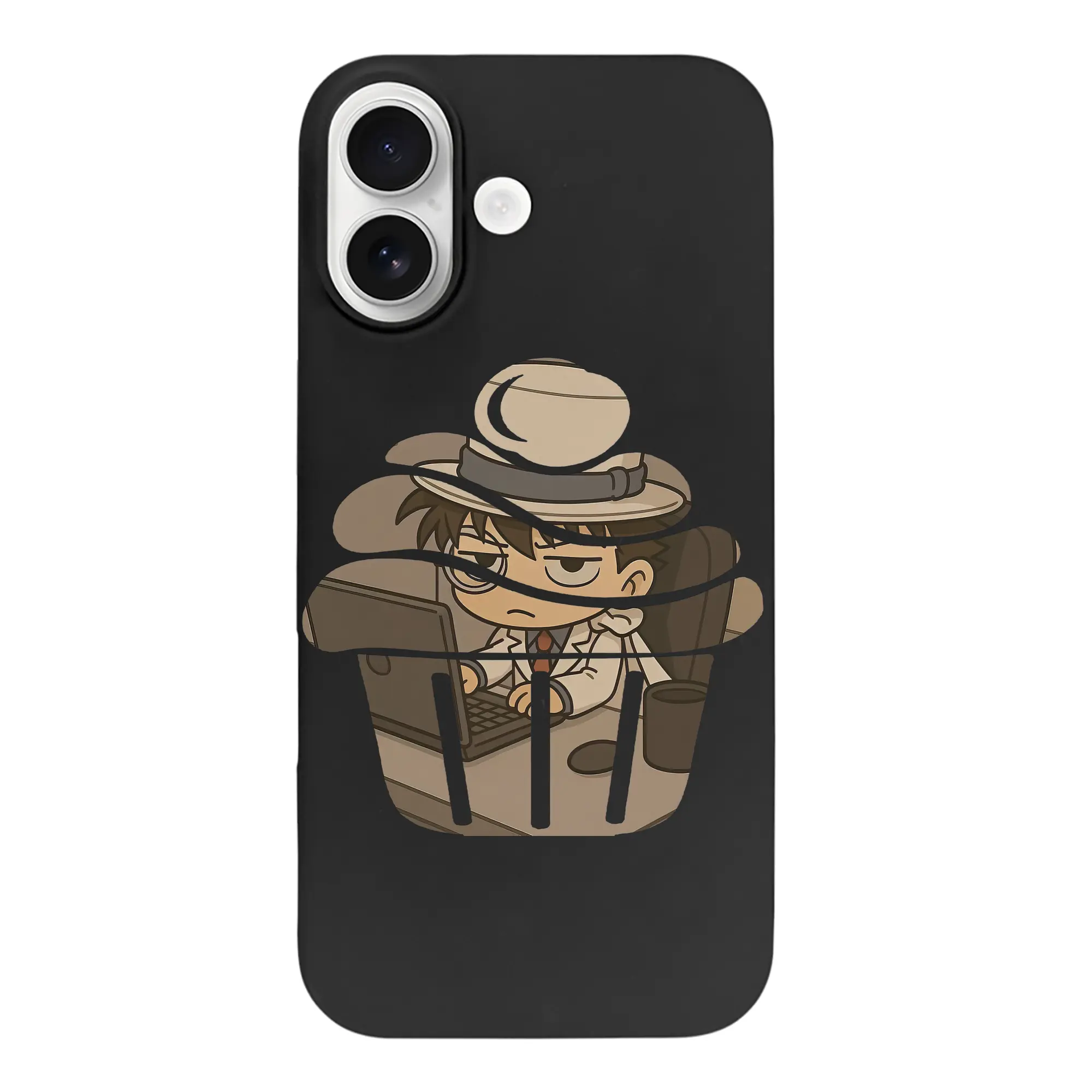 名探偵コナン グッズ 江戸川 コナン - iPhone 17 シリーズ シリコンケース 薄型 耐衝撃 指紋防止 ソフトタッチカバー 精密フィット 傷防止 保護ケース iPhone 17/17 Air/17 Pro/17 Pro Max 対応